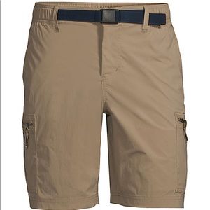 NWT Men's 9" Outrigger Stretch Cargo Swim Trunks with No Liner Khaki XXL